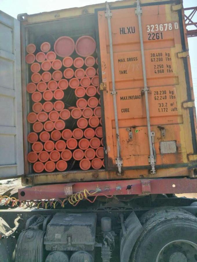Αξία σωλήνων χάλυβα άνθρακα ERW της διαμέτρου 219.1mm κατασκευαστικού προγράμματος έξω