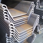 Larsen U Z Type Hot Rolled Steel Sheet Pile SY295 S355 SY390 DIN GB JIS Standard