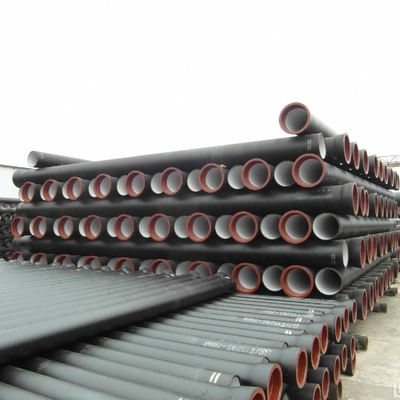 ISO2531 Cement Lined Cast Iron Pipe K9 For Potable Water Supply