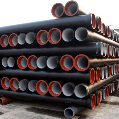 Length 6m Ductile Iron Pipe Full hard Anti corrosion Coated for water pipeline