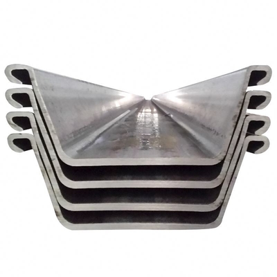 Τύπος σωρών φύλλων τύπων του U Q235 Q275 Q345 - 2 400x100x10.5mm για την κατασκευή
